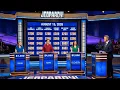 Jeopardy - August 15 2026 She Was in Last Place Then She Won the Whole Game With ONE Answer