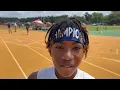 MileSplit Louisiana 800m David West SBR Jaguars Interview 12 year old Boys 2023 Region 11 Champion