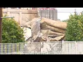 Demolition work continues at Centennial Mills