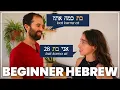 Easy HEBREW for BEGINNERS How to introduce yourself in Hebrew