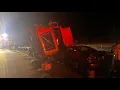 Three people injured Route 222 SB in Lancaster County closed after crash