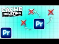 How To DELETE Cache FILES In Premiere Pro