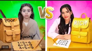 الطالبة الغنية ضد الطالبة الفقيرة في المدرسة    شفا وليان        ليان دندنها