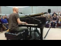 Isaac Slade, from The Fray, singing How to save a life at HBS