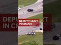 Driver crashes into deputy who was running radar along SC highway