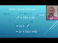 Master Factoring Perfect Square Trinomials x 10x 25 Made Easy