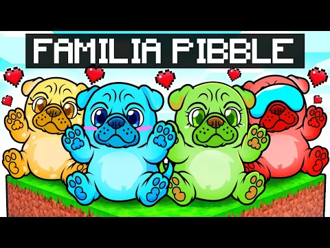 Video Thumbnail: Teniendo Una FAMILIA de PIBBLES en Minecraft!
