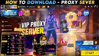 HOW TO DOWNLOAD OB54 PROXY SERVER IN FREE FIRE HOW TO USE PROXY SERVER IN FREE FIRE PROXY FF SERVER