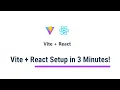 How to Set Up Vite with React Fast Easy Setup Guide