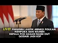 Download Lagu LIVE! PRESIDEN LANTIK MENKO POLKAM, MENPORA DAN WAMEN. KEPALA PCO HASAN NASBI OUT, QODARI JADI KSP