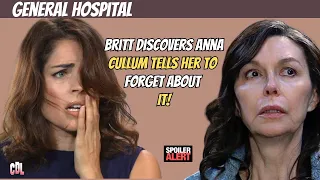 General Hospital Britt Discovers Anna Cullum Warns Doc to Forget About Hostage or Else