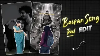 Bairan Song Reels Editing VN | Bairan song edit tutorial | Bairan song reel template