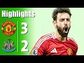 Manchester United vs Newcastle 3-2 - All Goals \u0026 Highlights - 2025