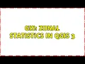 GIS Zonal Statistics in QGIS 3 2 Solutions