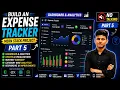 Build Expense Tracker Dashboard Analytics MERN Stack Project Part 5 No Talking