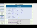 Simplify Expressions Using Exponent Rules Power of a Quotient