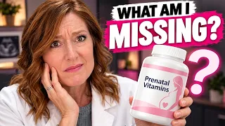 Prenatal Vitamins: What They DON'T Give You Enough Of