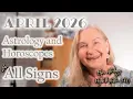 April 2026 Astrology Horoscope with notes on Cuba All Signs