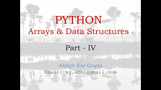 Numpy Arrays in Python Part IV