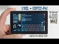M5Stack Tab5 with Arduino IDE LVGL First UI Demo on ESP32-P4