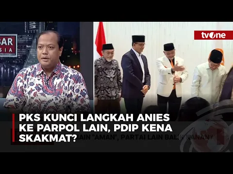 Anies Dipasangkan dengan Kader PKS, Di Mana Posisi PDIP?
