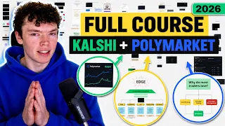 FULL POLYMARKET COURSE - 2026 UPDATED prediction markets