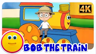 Las ruedas del tren | Rimas divertidas para niños en edad preescolar