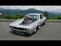 67 Camaro Drag Car on the Blue Ridge Parkway