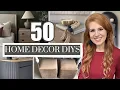 50 Home Decor DIYs That Look High-End on a Budget Affordable Decorating Ideas