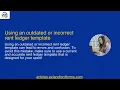 Common Rent Ledger Mistakes That Can Cost You Money