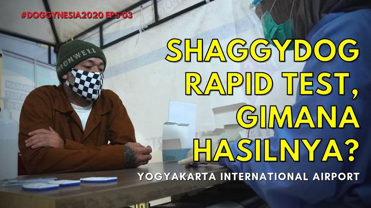 rapid tes antibody dan antigen di bandara baru Yogyakarta International Airport (YIA). 