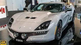 EQUUS THROWBACK S - OVERVIEW and driving TOP MARQUES MONACO 2018 4K