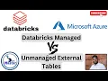 Databricks Managed vs Unmanaged External Tables Best Practices Databricks