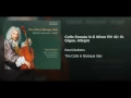 Cello Sonata in G Minor RV 42: IV. Gigue. Allegro