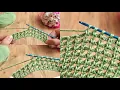 Download Lagu WOW GREAT IDEA 😍😱 VERY EASY BEAUTİFUL TUNİSİAN CROCHET HAİR BAND (CROCHET BRACELET,CROCHET CORDON)