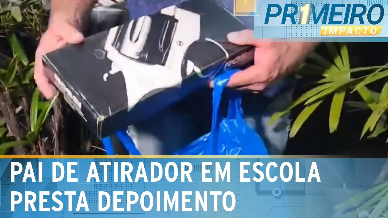 SP: Pai de menor que matou aluna pede “perdão” à família da vítima | Primeiro Impacto (25/10/23)