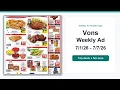 Vons Weekly Ad 26 - 26 Top Deals
