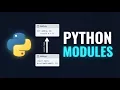 Python Tutorial for Beginners Modules in Python Explained