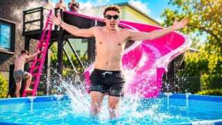 SLAVNOSTNÍ OTEVŘENÍ NAŠEHO TOBOGÁNU! 😂