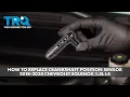 How to Replace Crankshaft Position Sensor 2018-2024 Chevrolet Equinox 1 5L L4