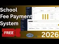 School Fees Payment Management System using PHP MySQL C Architecture Free Source Code 2026