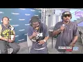 K Chrys & Mr. Cheeks perform lights camera action at sirius xm live on air with Heather B