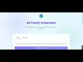 AI Comic Generator Using GPT-2 Stable Diffusion Full-Stack AI Project React Flask codeAj