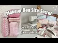 Make ANY Size Quilted Makeup Bag Easy Custom Size Sewing Tutorial for Beginners