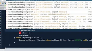 Add Invoice Java Swing