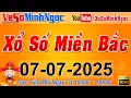 Download Lagu XSMB Minh Ngọc - Trực tiếp Xổ Số Miền Bắc - KQXS Miền Bắc ngày 07/07/2025, KQXS Thủ Đô, XS MinhNgoc