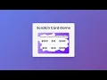Scratch Card Game Using HTML CSS and JavaScript with Source Code