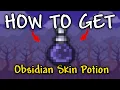 How to Get Obsidian Skin Potion in Terraria 1 4 4 9 Obsidian Skin Potion