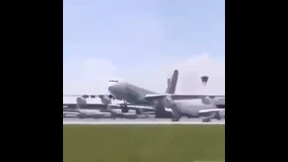 طائرة تقلد طير مع اغنيه مضحكه سمعها