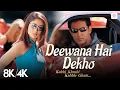 Lagu Deewana Hai Dekho - 8K/4K Music Video | Kareena Kapoor, Hrithik Roshan | K3G | Alka Yagnik, Sonu N
